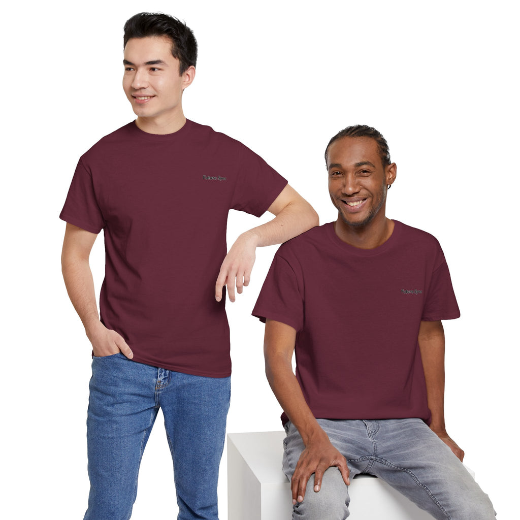 Future Sync Standard Heavy Cotton Tee | Minimalist Aesthetic Streetwear