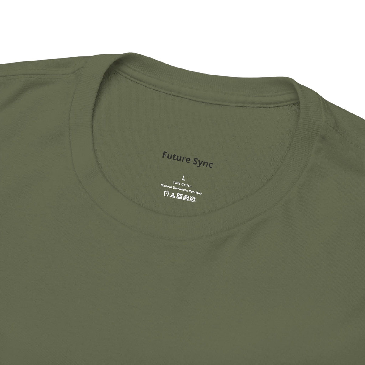Future Sync Standard Heavy Cotton Tee | Minimalist Aesthetic Streetwear