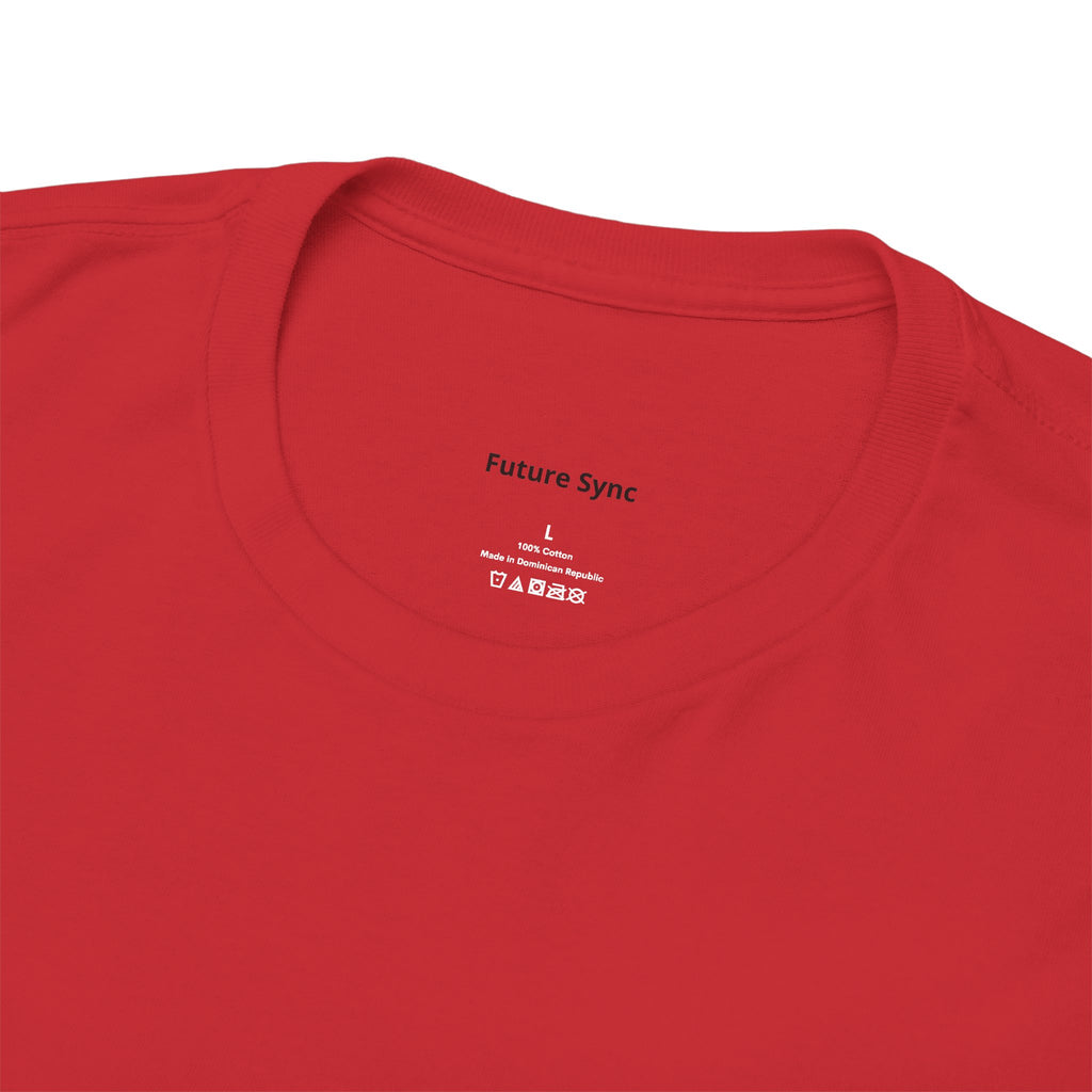 Future Sync Standard Heavy Cotton Tee | Minimalist Aesthetic Streetwear