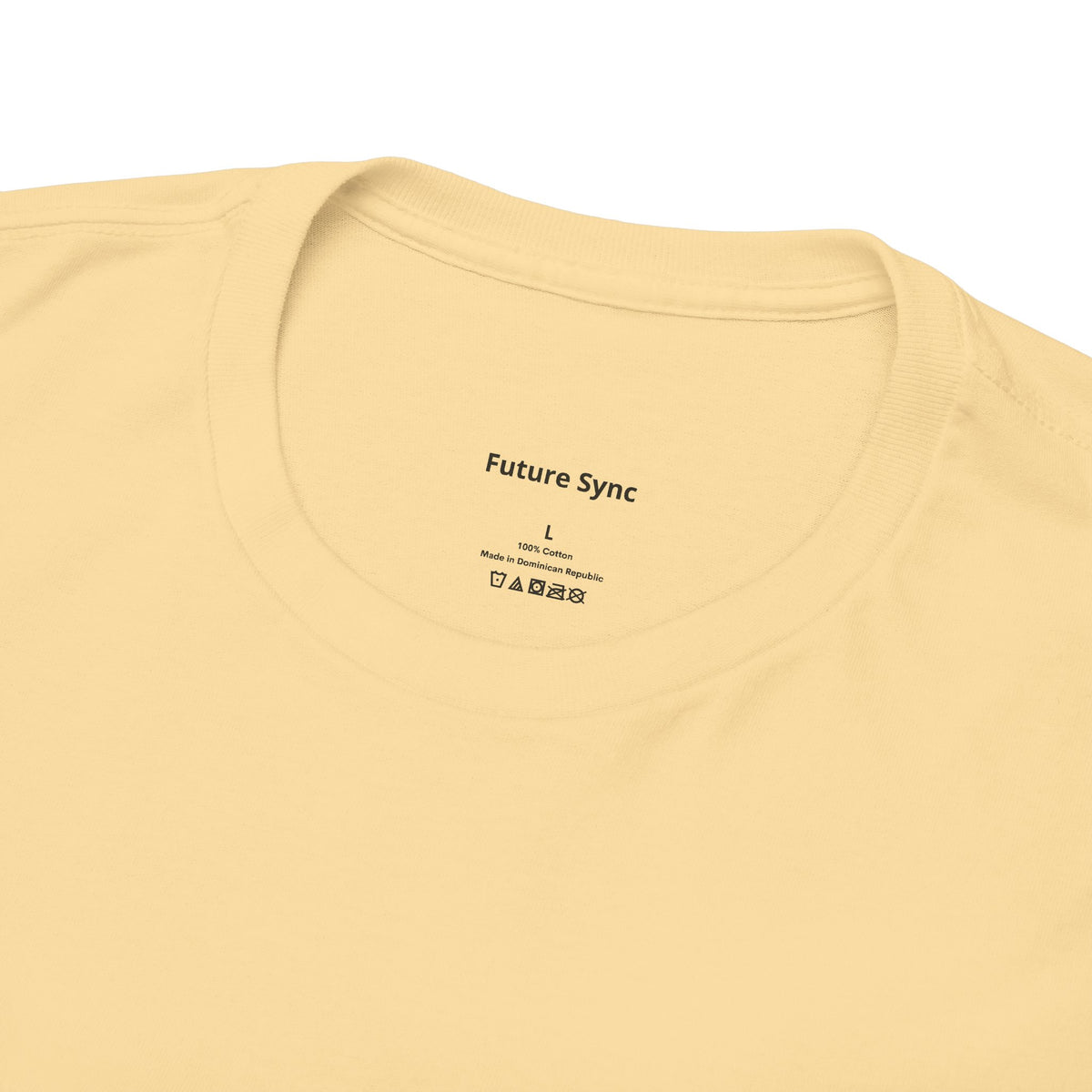Future Sync Standard Heavy Cotton Tee | Minimalist Aesthetic Streetwear