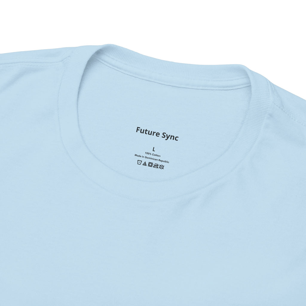 Future Sync Standard Heavy Cotton Tee | Minimalist Aesthetic Streetwear