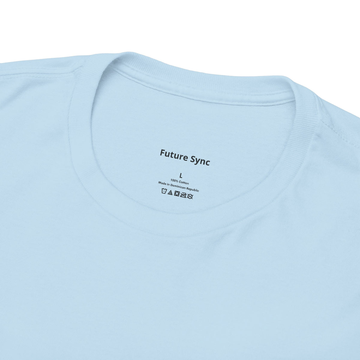 Future Sync Standard Heavy Cotton Tee | Minimalist Aesthetic Streetwear