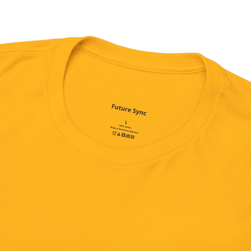 Future Sync Standard Heavy Cotton Tee | Minimalist Aesthetic Streetwear