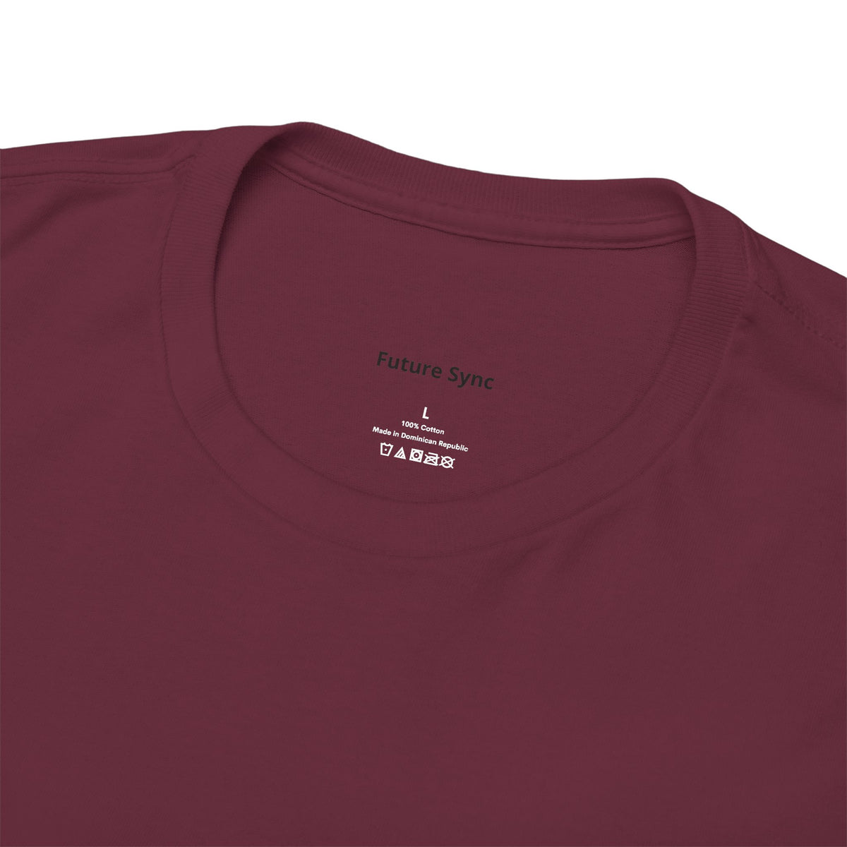 Future Sync Standard Heavy Cotton Tee | Minimalist Aesthetic Streetwear