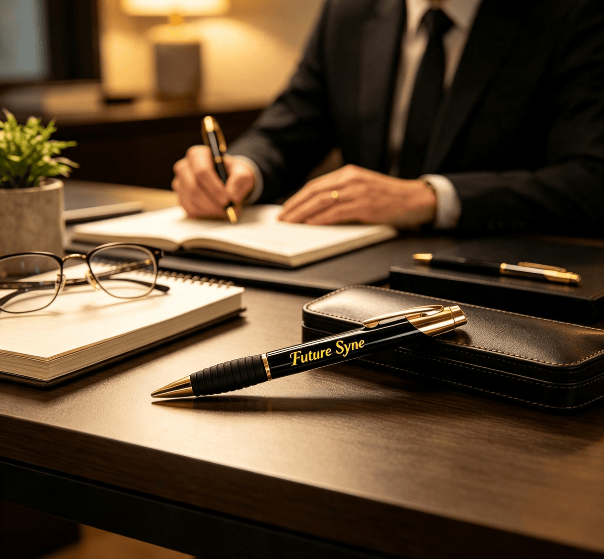 Premium Brass Ballpoint Pen with Comfort Grip