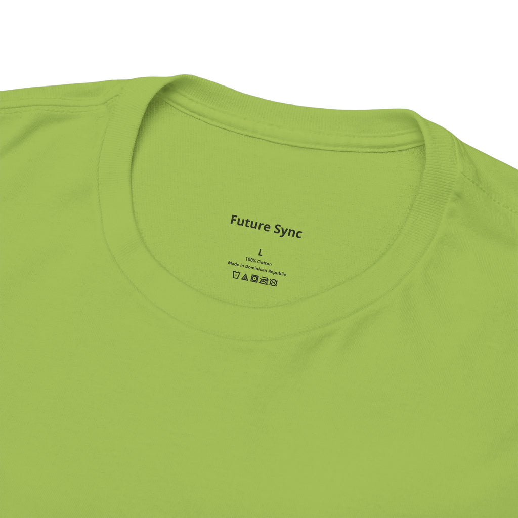 Future Sync Standard Heavy Cotton Tee | Minimalist Aesthetic Streetwear