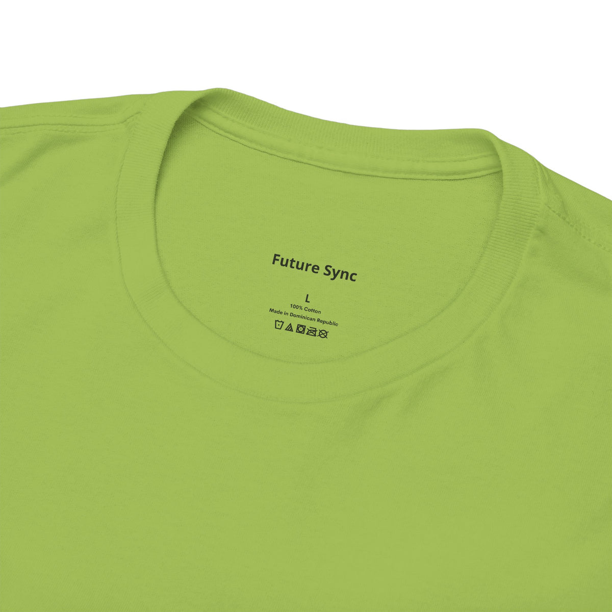 Future Sync Standard Heavy Cotton Tee | Minimalist Aesthetic Streetwear
