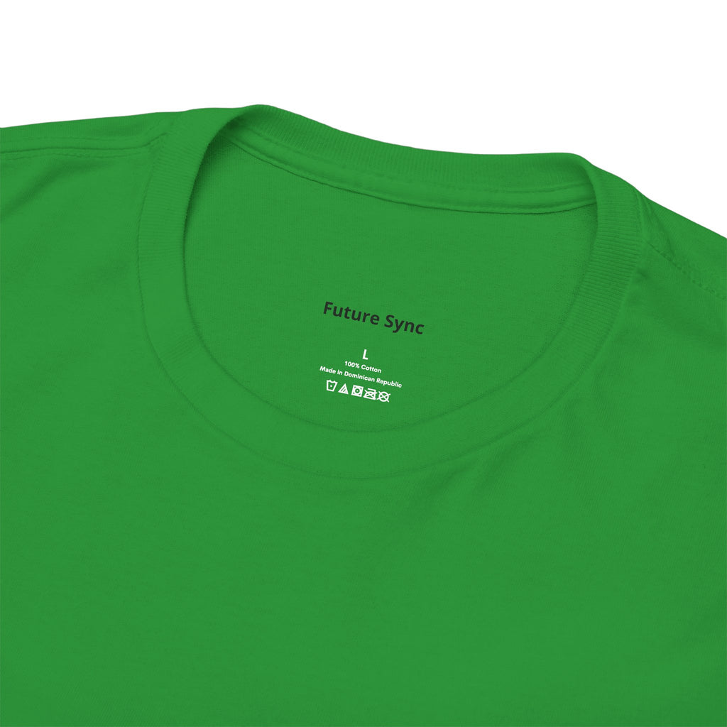 Future Sync Standard Heavy Cotton Tee | Minimalist Aesthetic Streetwear