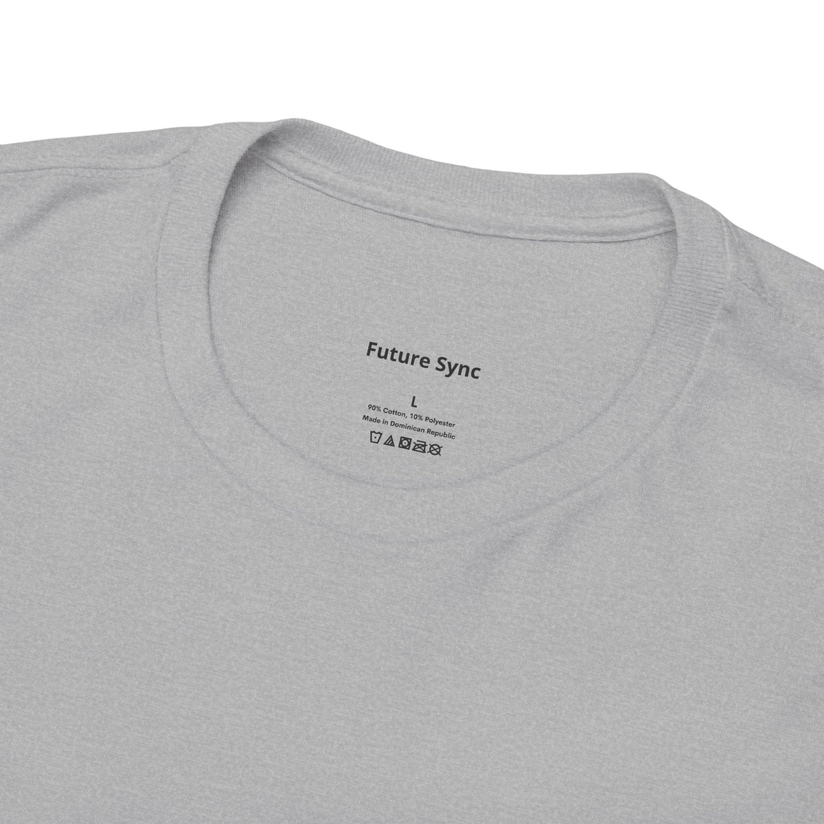 Future Sync Standard Heavy Cotton Tee | Minimalist Aesthetic Streetwear
