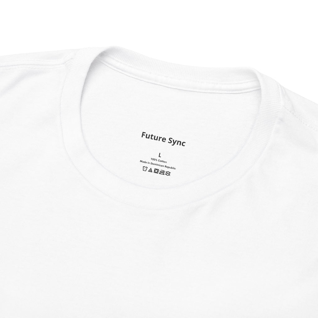 Future Sync Standard Heavy Cotton Tee | Minimalist Aesthetic Streetwear