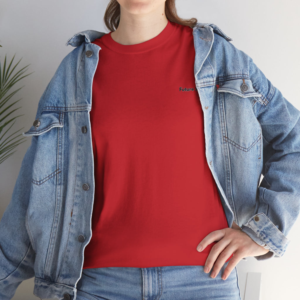 Future Sync Standard Heavy Cotton Tee | Minimalist Aesthetic Streetwear
