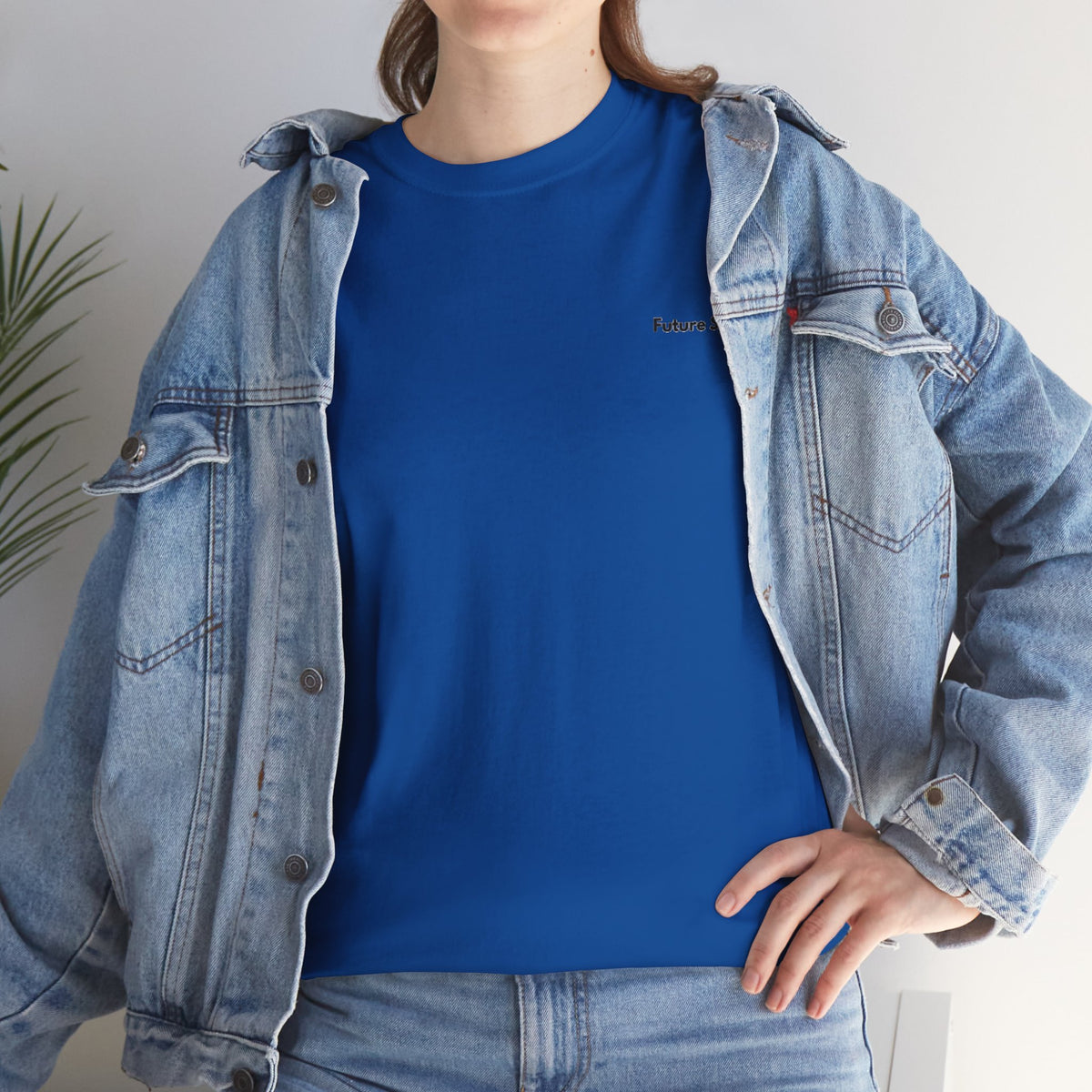 Future Sync Standard Heavy Cotton Tee | Minimalist Aesthetic Streetwear
