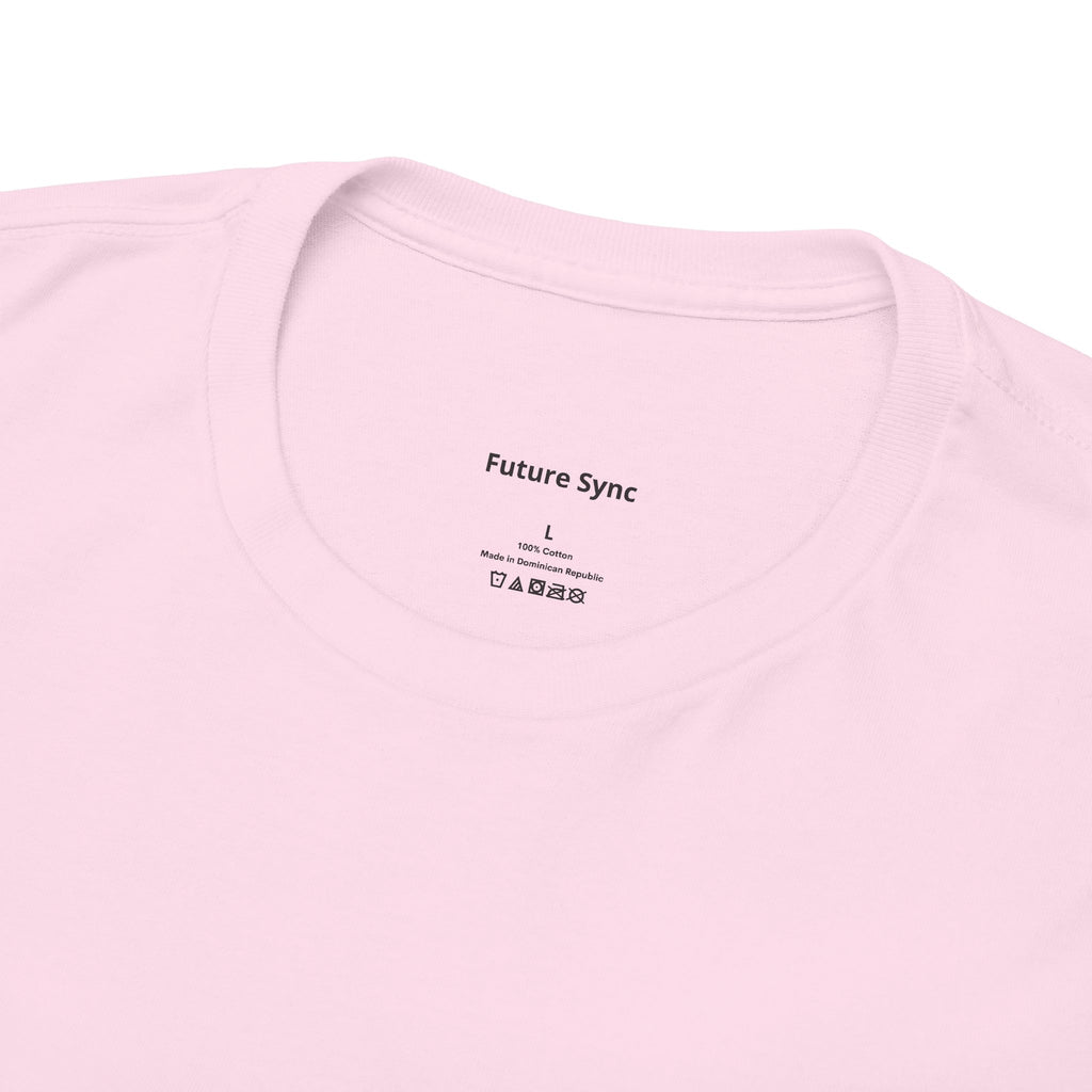 Future Sync Standard Heavy Cotton Tee | Minimalist Aesthetic Streetwear