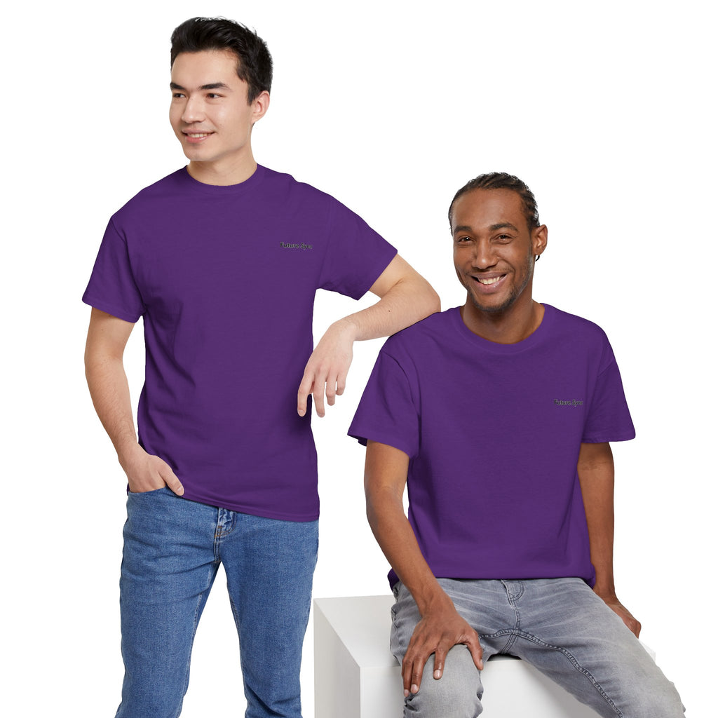 Future Sync Standard Heavy Cotton Tee | Minimalist Aesthetic Streetwear
