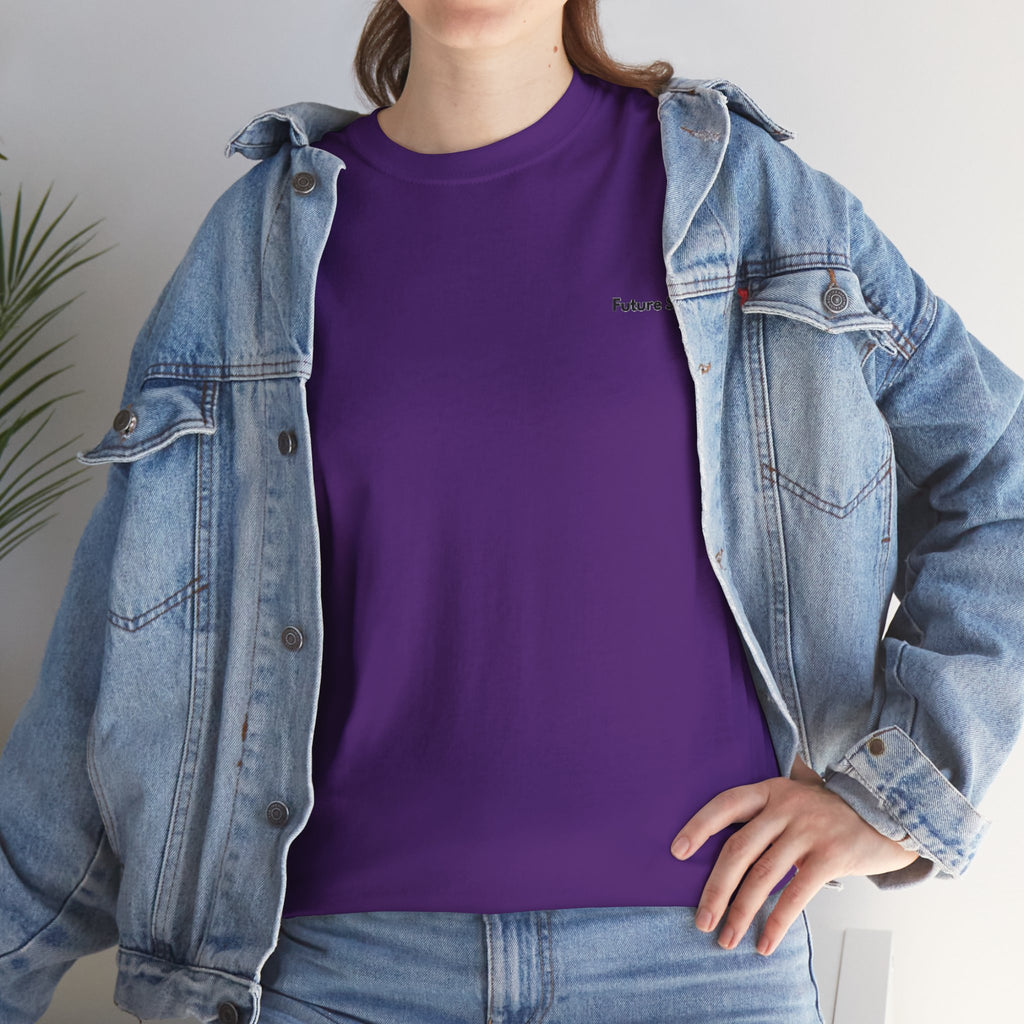 Future Sync Standard Heavy Cotton Tee | Minimalist Aesthetic Streetwear
