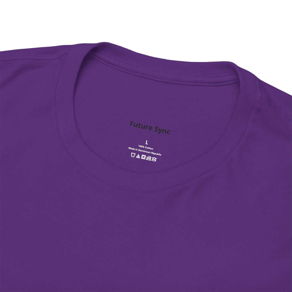 Future Sync Standard Heavy Cotton Tee | Minimalist Aesthetic Streetwear