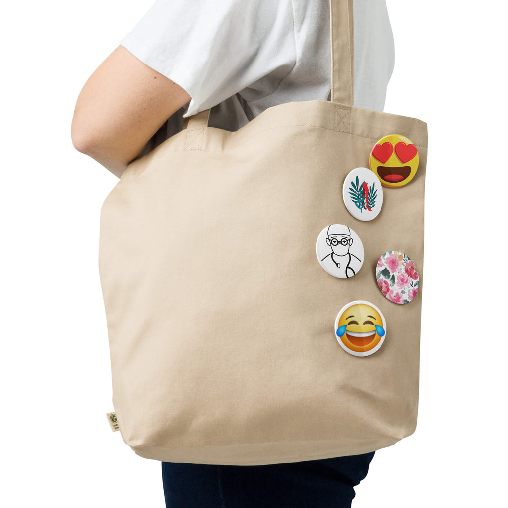 Aesthetic Cute Emoji Pin Buttons Set (5-Piece)